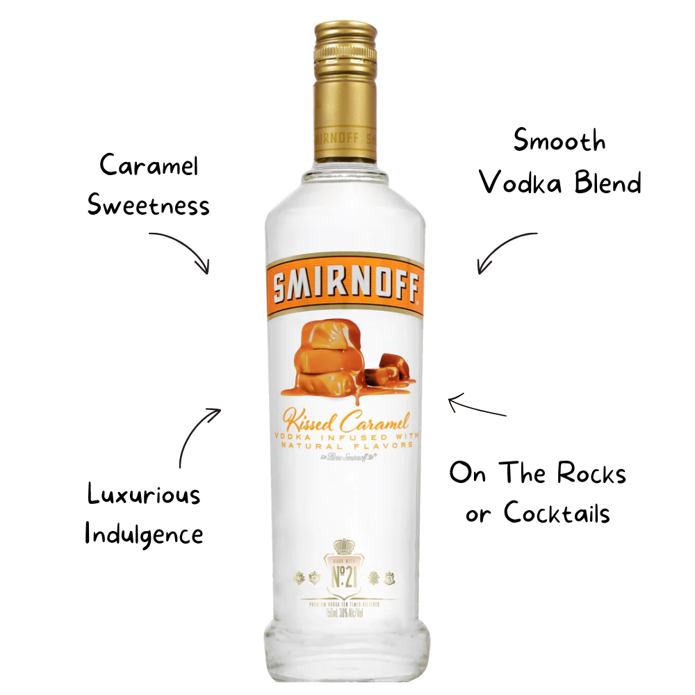 Smirnoff Kissed Caramel Vodka