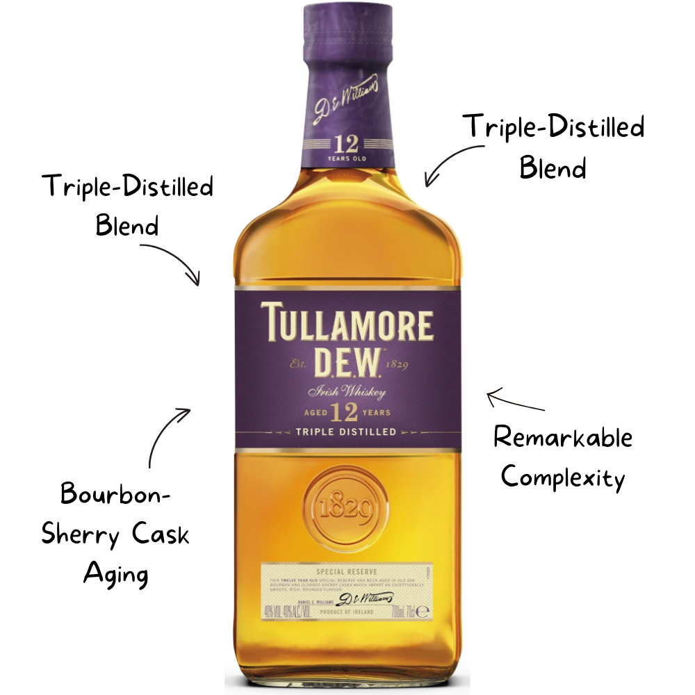 Tullamore Dew 12 Year Whiskey