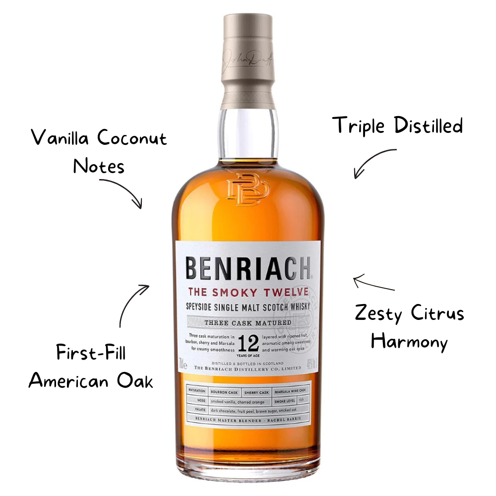Benriach 12 Year the Smoky Whiskey