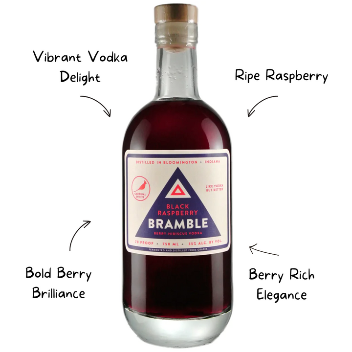 Cardinal Bramble Black Raspberry Vodka
