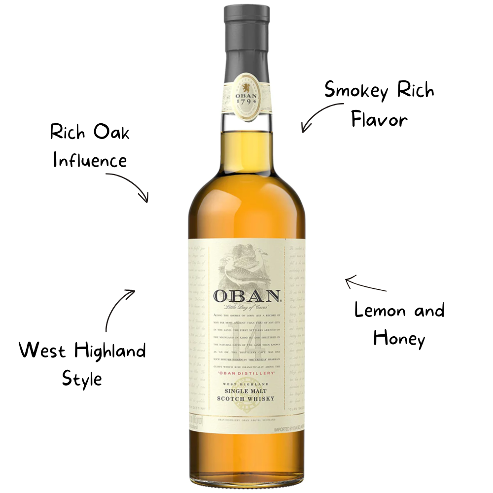 Oban Scotch 14 Year Whiskey