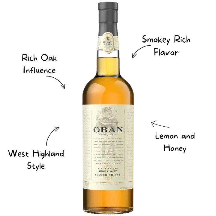 Oban Scotch 14 Year Whiskey