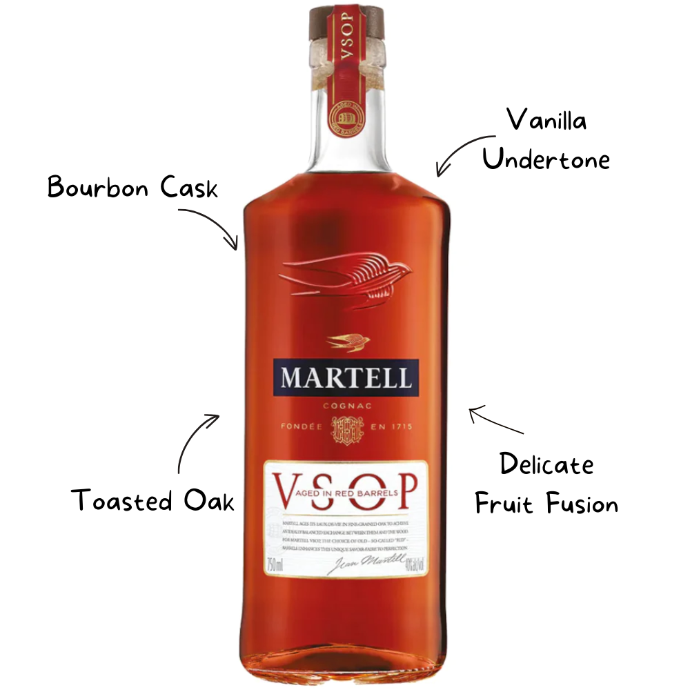 Martell VSOP Red Barrel Brandy