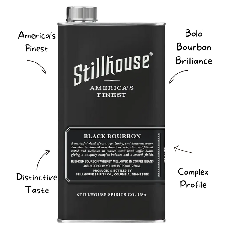 Stillhouse Bourbon Black Whiskey