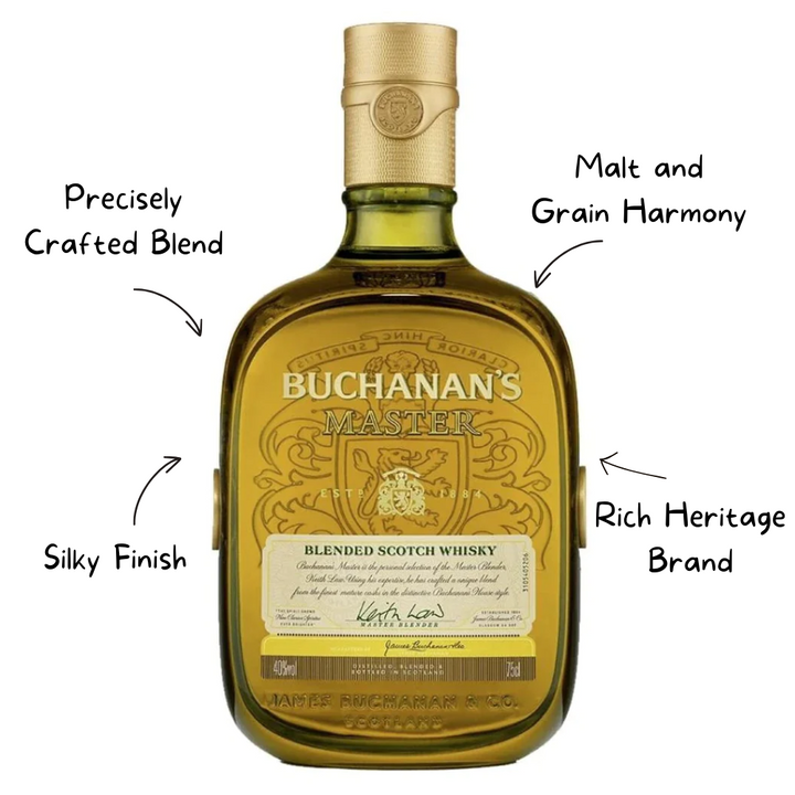 Buchanans Master Scotch Whiskey