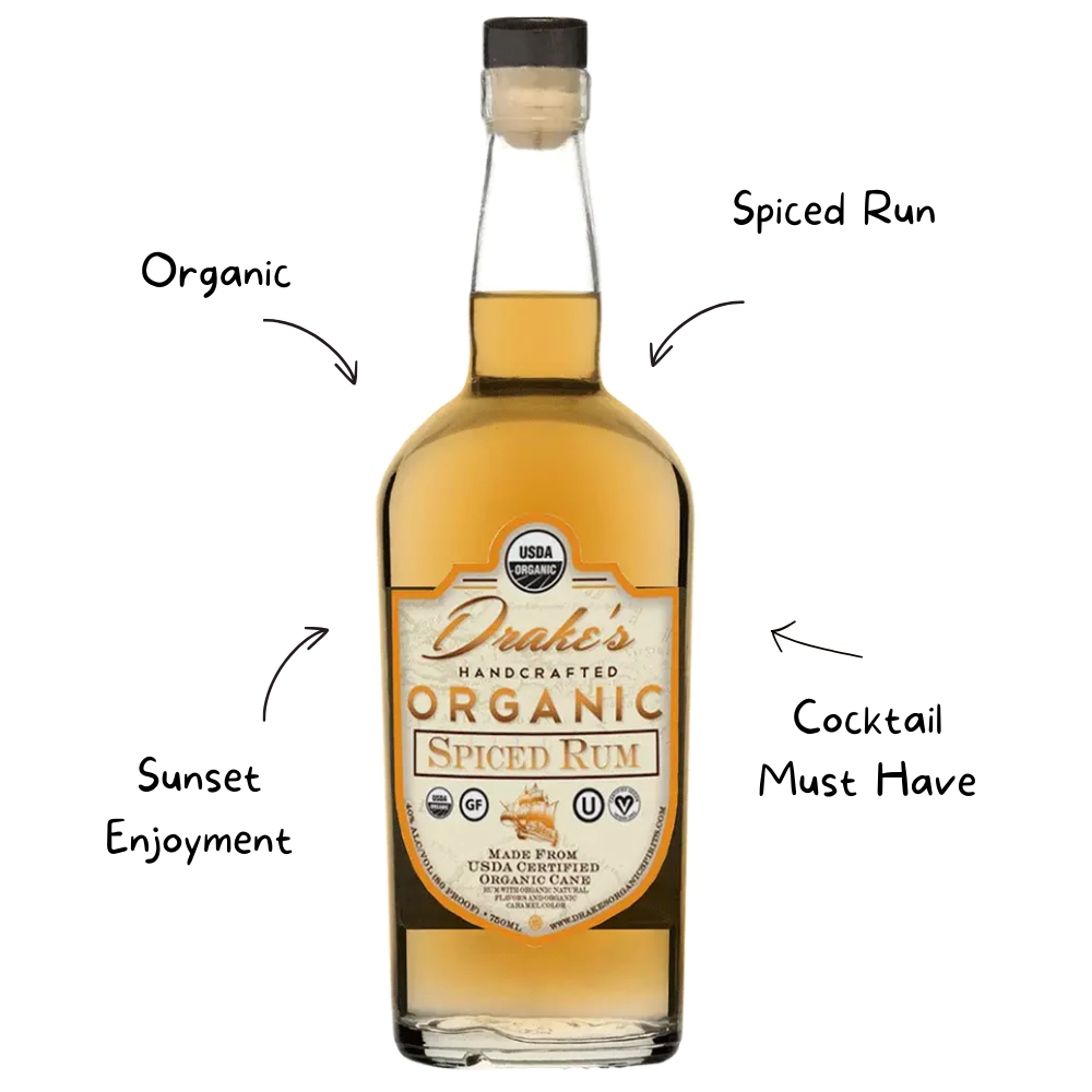 Drakes Organic Spiced Rum