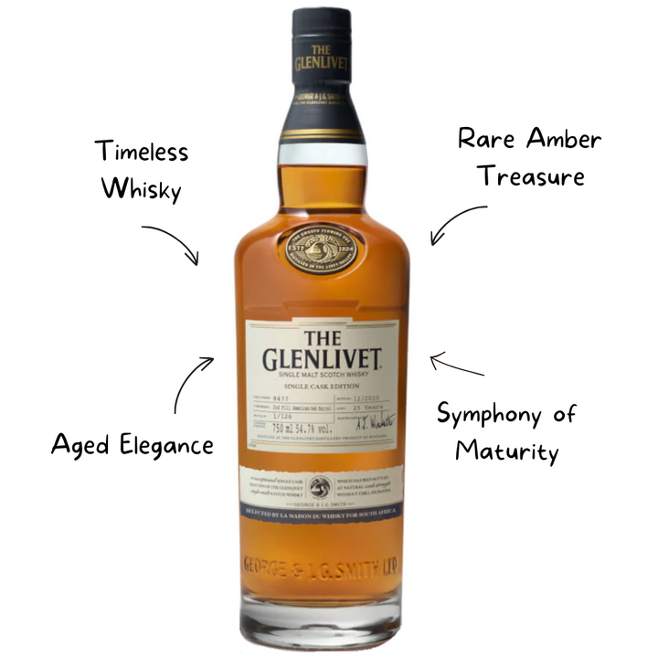 Glenlivet 25 Year Whiskey