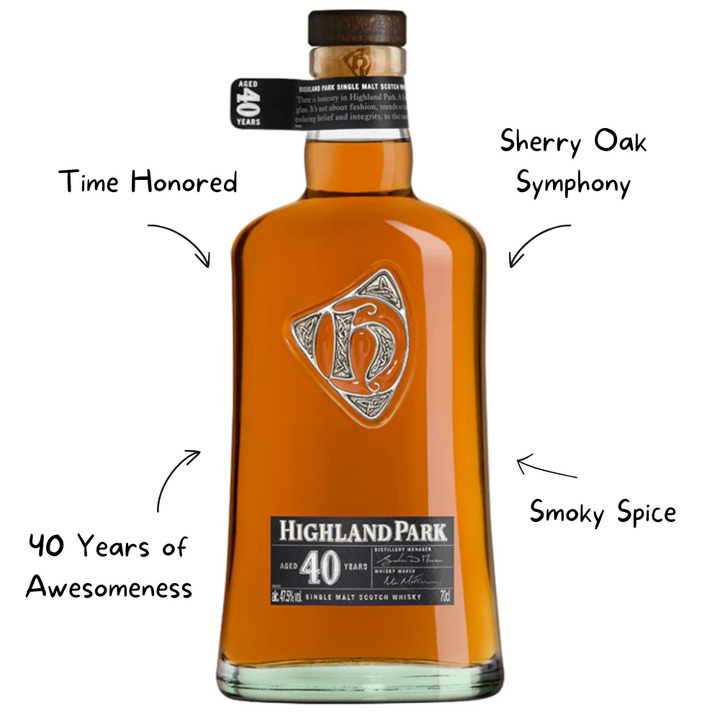 Highland Park 40 Year Whiskey