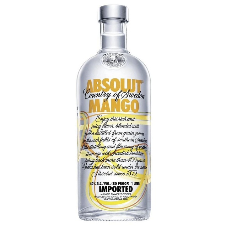 Get Absolut Mango Online - @ WhiskeyD