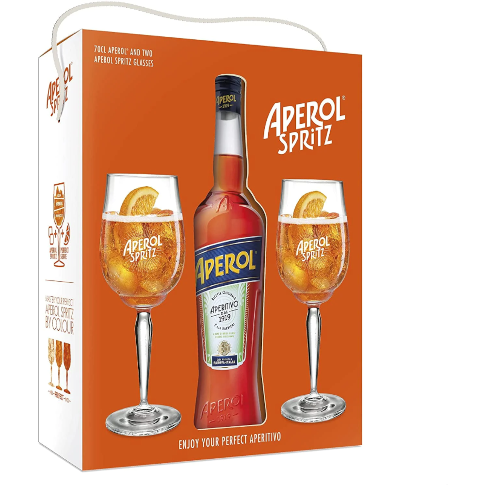 Aperol With Spritz Glass