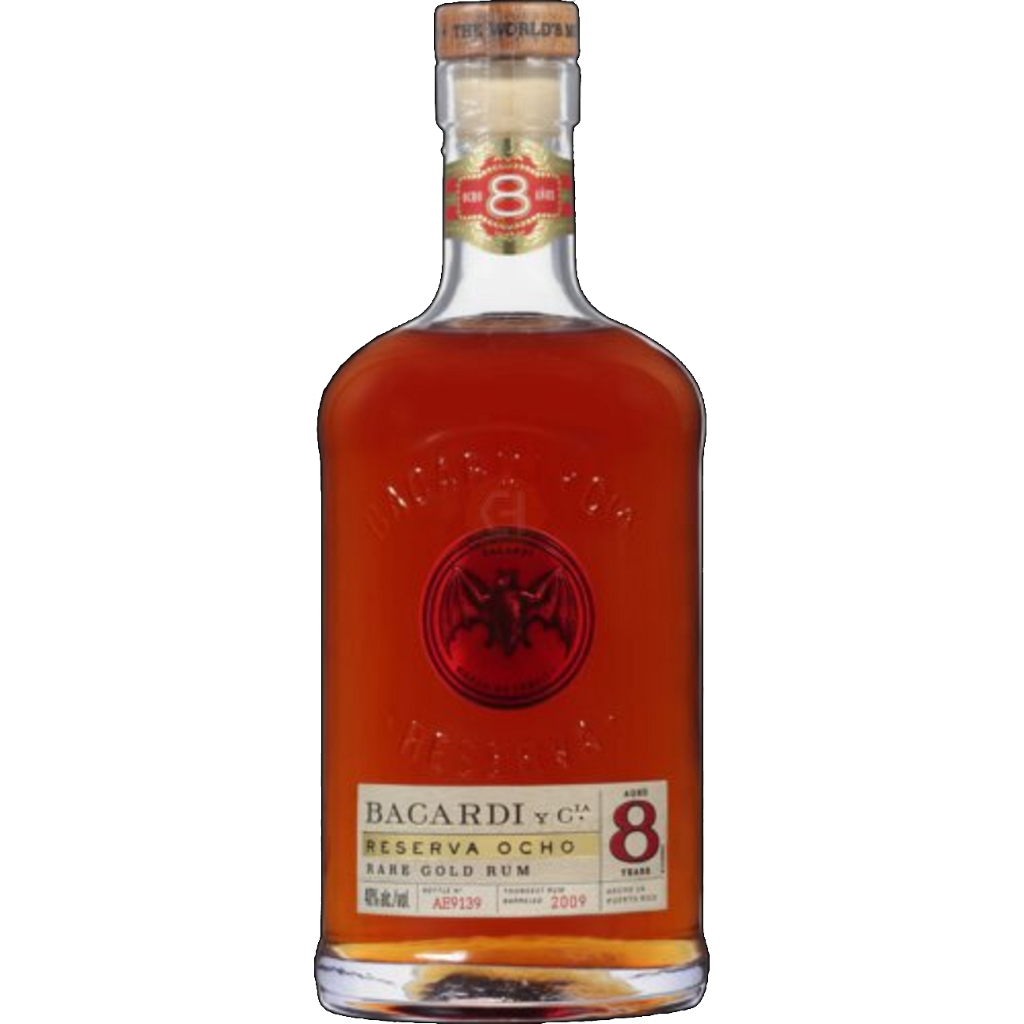 Shop Bacardi 8 Anos Online - WhiskeyD Online Bottle Shop