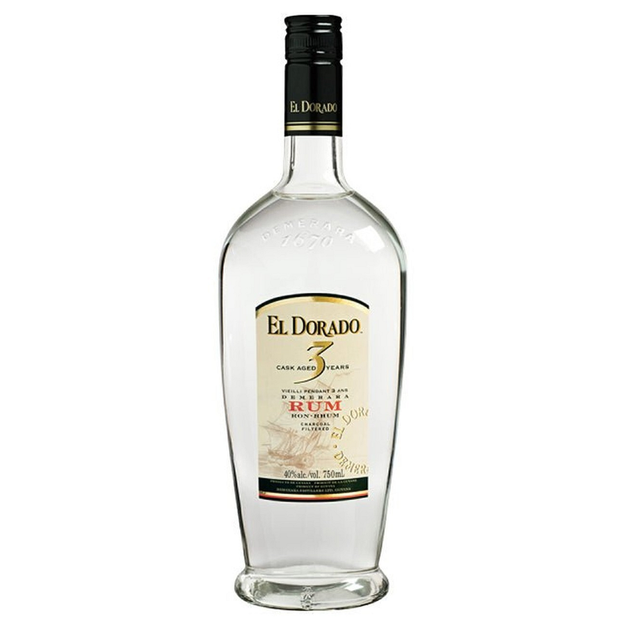 Buy El Dorado White Rum Cask Aged 3yr Online - WhiskeyD Online Liquor Delivery