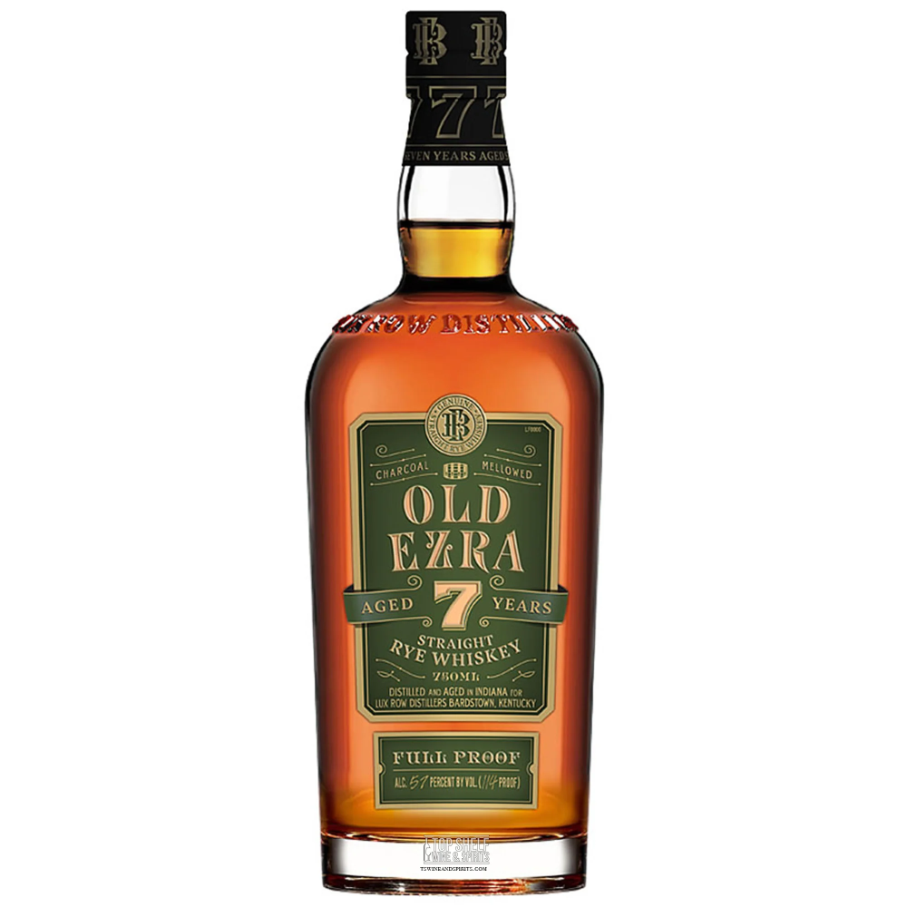 Ezra Brooks 7year Straight Rye Barrel Proof