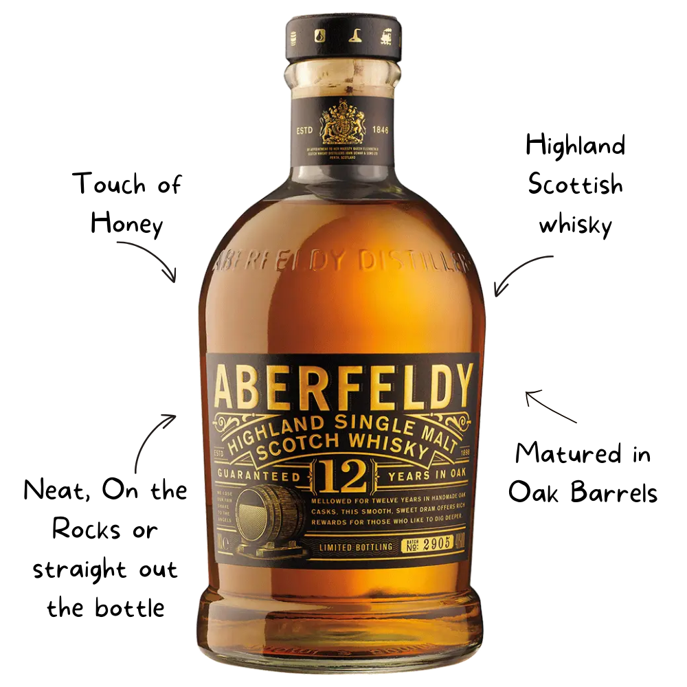 Buy Aberfeldy Scotch 12 Yr Online WhiskeyD Bottle Store