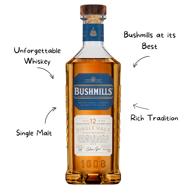 Bushmills Malt 12 Year Whiskey