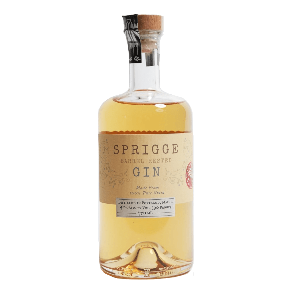 Shop Maine Craft Sprigge Barrel Rested Gin Online - WhiskeyD Online Bottle Shop