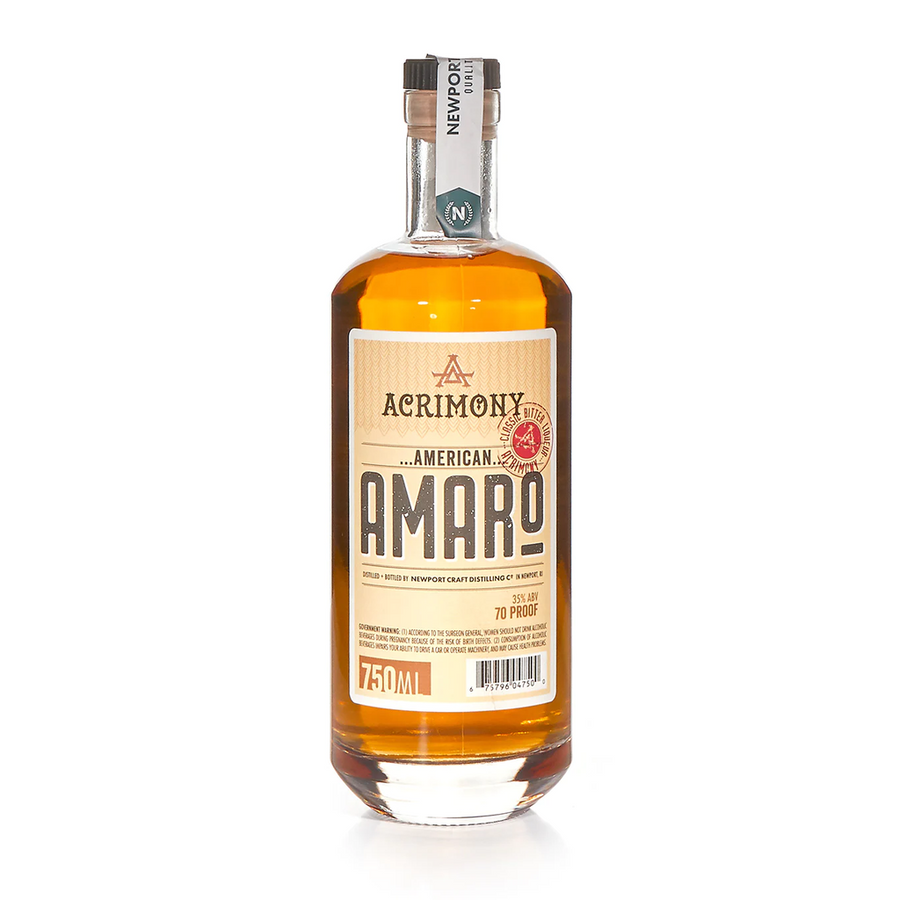 Buy Newport Craft Distilling Acrimony Amaro Online Today From WhiskeyD.com