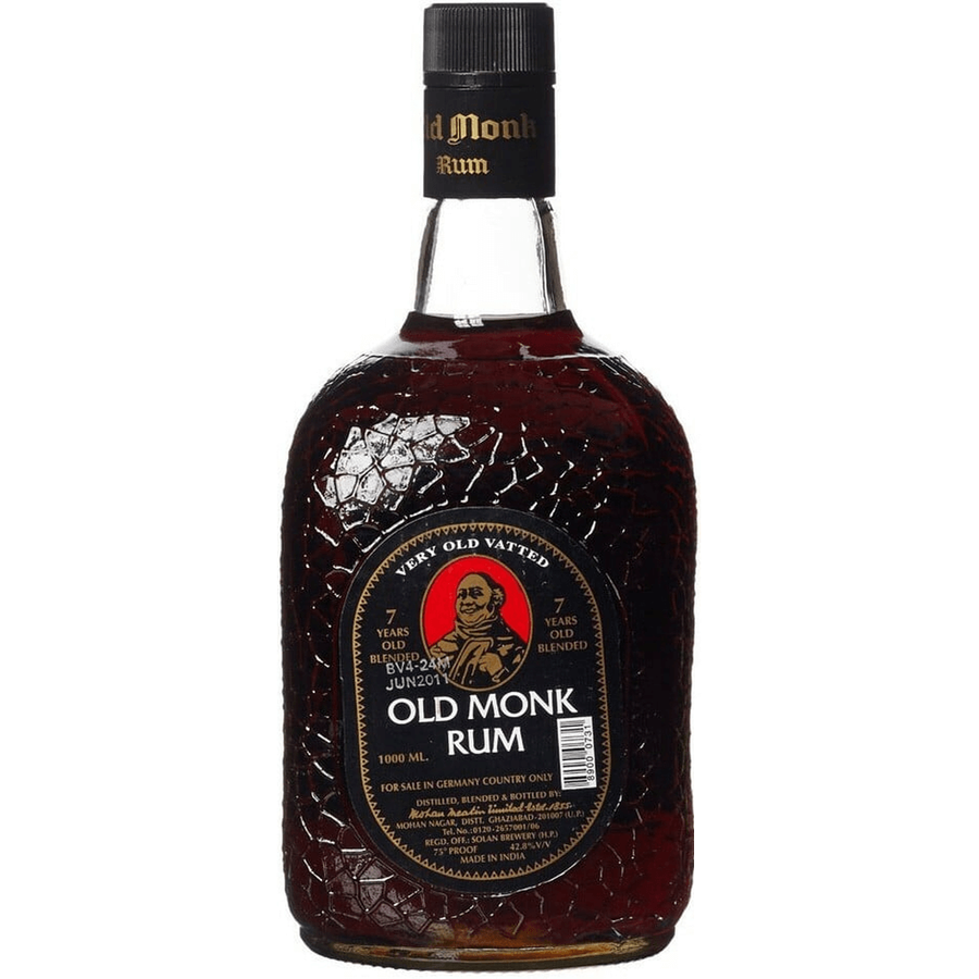 Shop Old Monk Rum Online Now - WhiskeyD Bottle Store