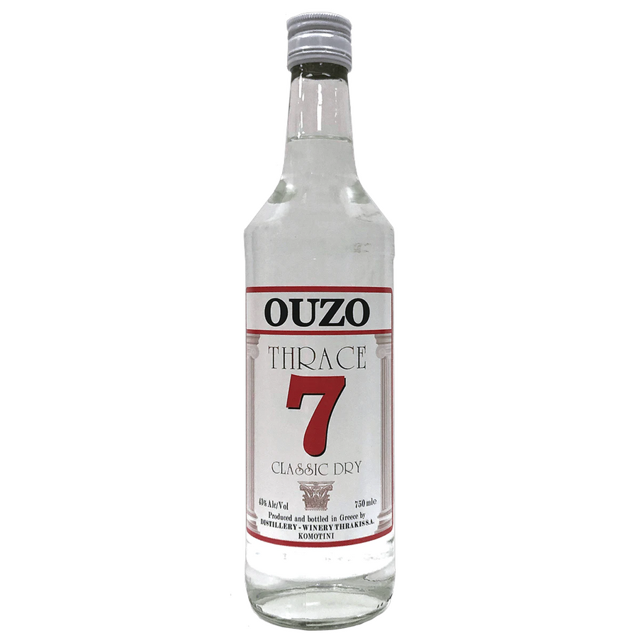 Buy Ouzo Thrace 7 Classic Dry Online Now at Whiskey Delivered