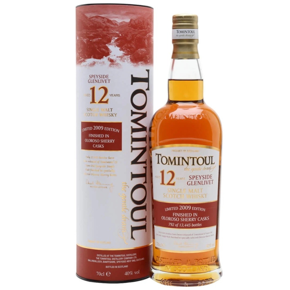 Tomintoul12 Year Sherry Cask Single