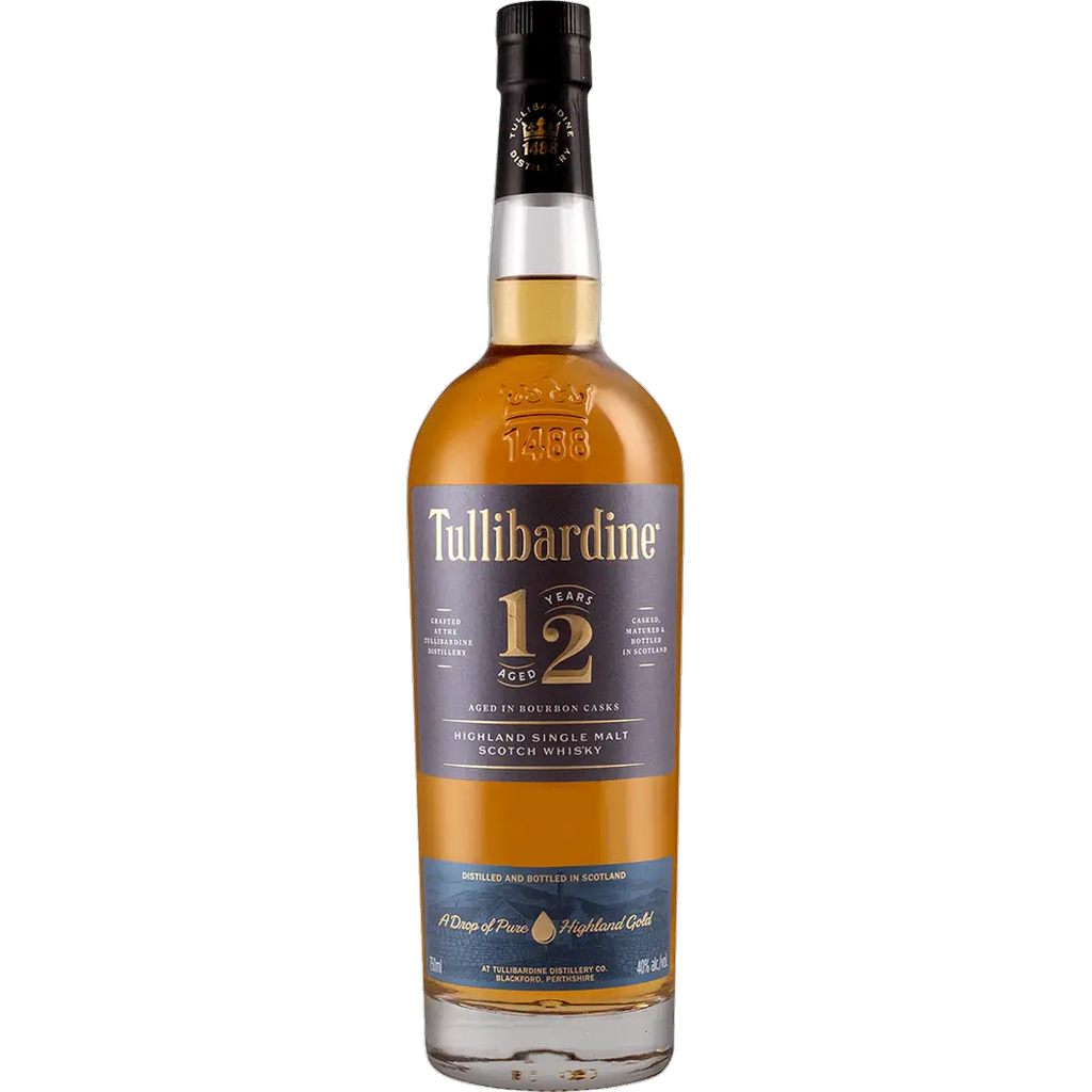 Get Tullibardine 12yr Single Malt Scotch Online - WhiskeyD Online Liquor Store